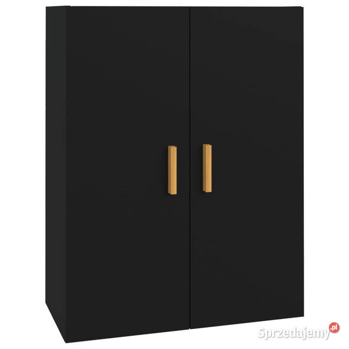 Szafka wisząca czarna 695x34x90 WM812259