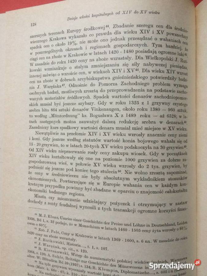 3163 Dobra Kapituły Kamieńskiej Do Połowy XV Szczecin