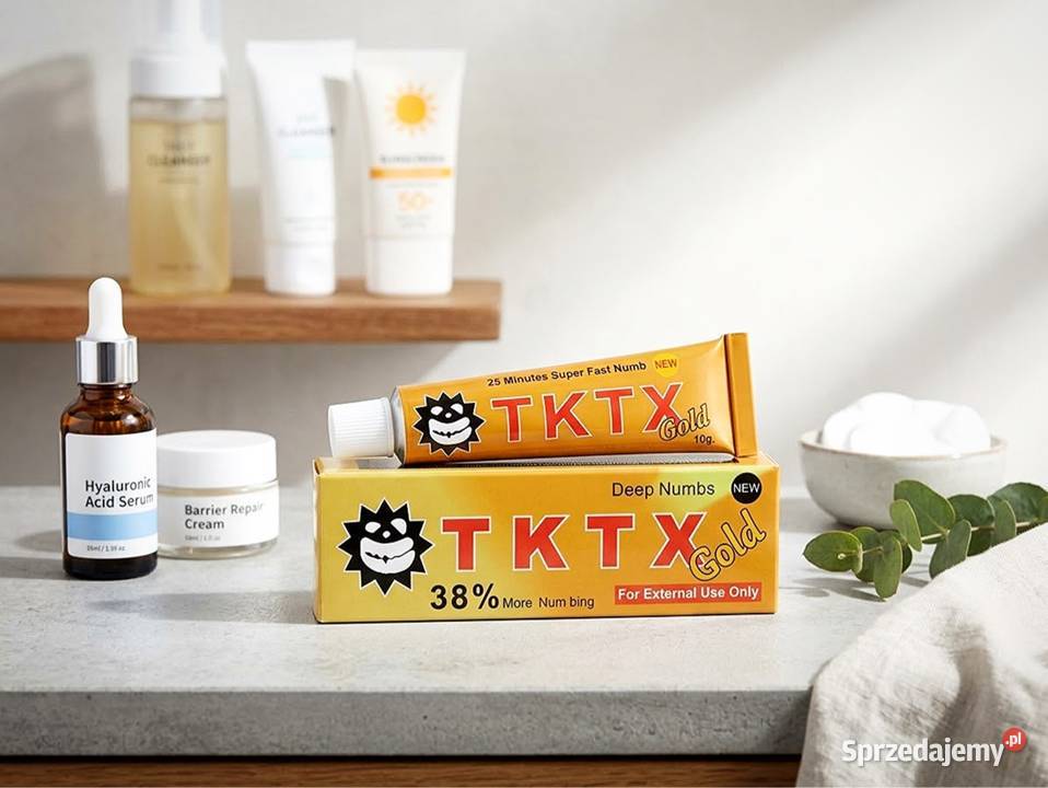 TKTX Gold 38 10g Oryginalny krem do skóry Poznań