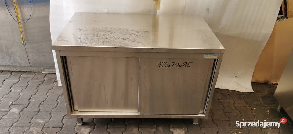 Stół roboczy drzwi suwane 120x70x85 Krotoszyn