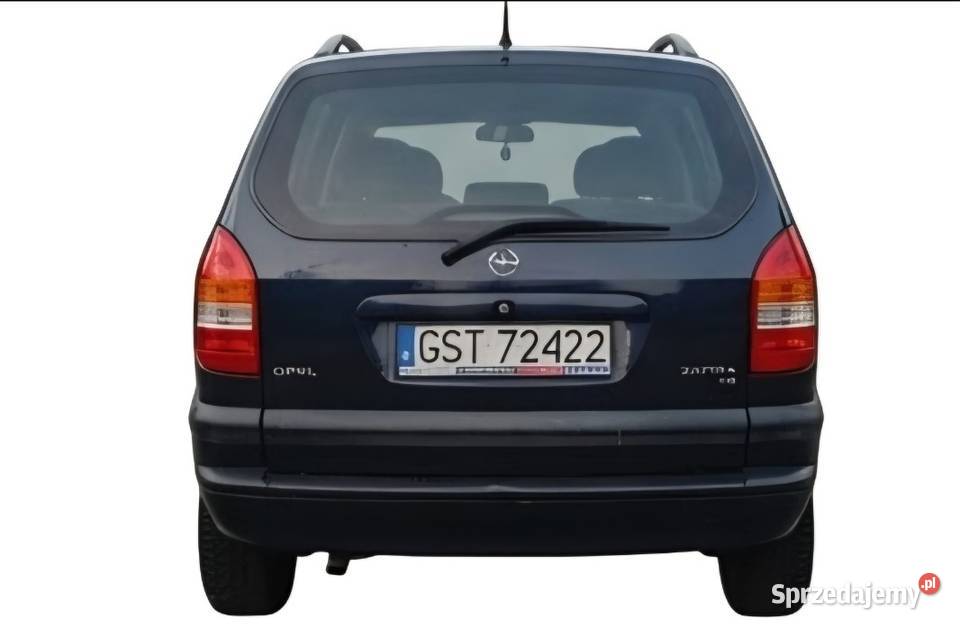 Opel Zafira A 16 16V Benzyna 2002 7 Miejsc pomorskie Człuchów sprzedam