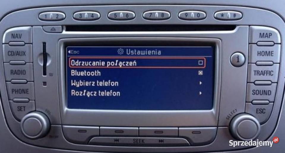 Ford mapy FX NX SD NX DVD MCA MFD Sync 2 Sync 3 Zgierz