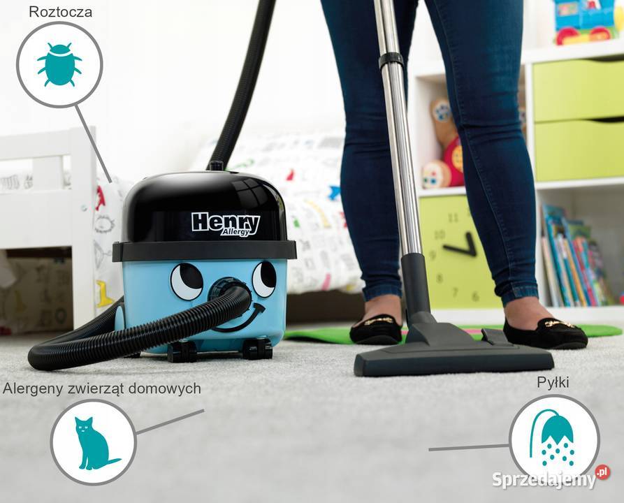 Numatic Henry Allergy HVA 16011 odkurzacz Chociwel
