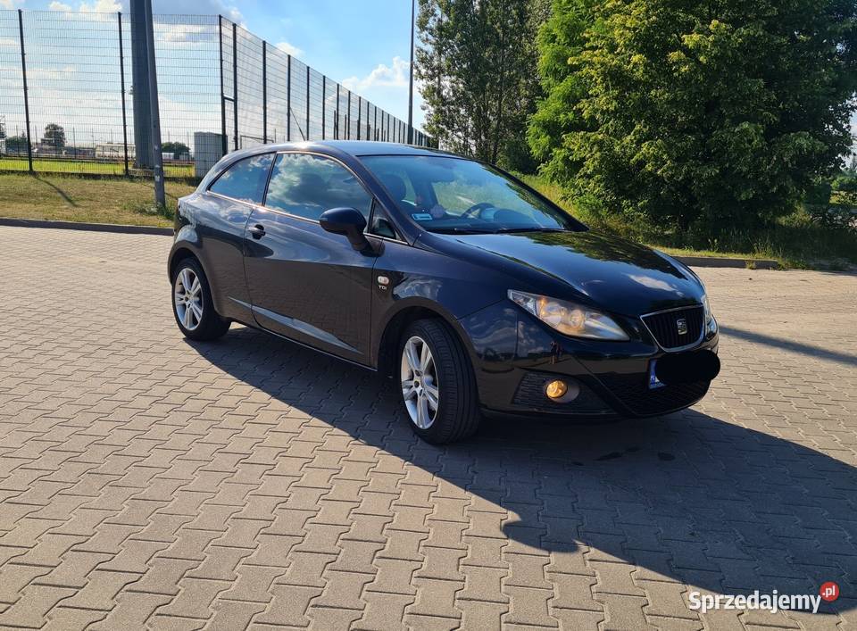 Seat Ibiza 19TDI 105 3d spalanie czarna alufelgi Siedlce