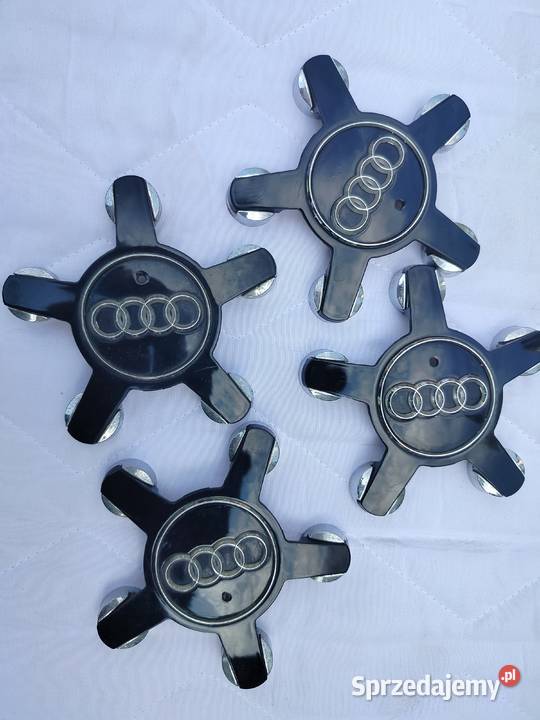 AUDI DEKIELKI PAJĄKI DO ALUFELG CZARNE 135mm Rybnik
