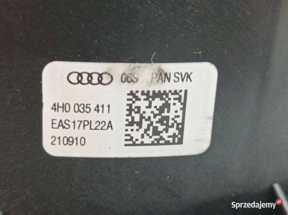 GŁOŚNIK 4H0035415 4H0035411 4H0035412A Audi A8 Sprzęt audio fabryczny