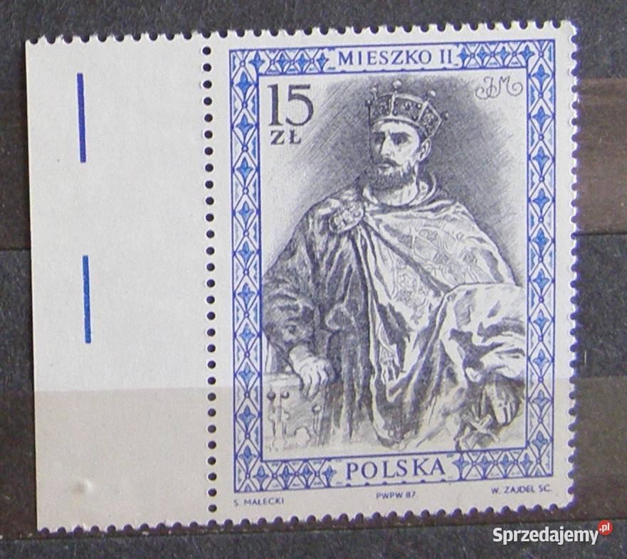 Znaczki pocztowe Polska królowie polscyzestaw Łódź