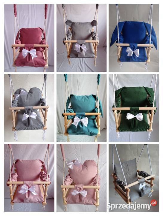 Huśtawka dzieci 3w1 różne wzory Tkanina  Wałbrzych