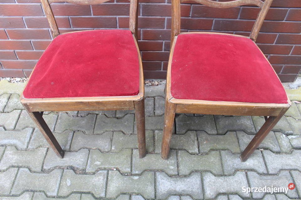 krzesło art deco kpl2 wielkopolskie Kalisz