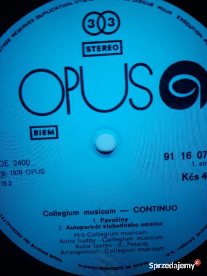 Archiwum słowackiego prog symphrocka COLLEGIUM płyta winylowa podkarpackie Rzeszów