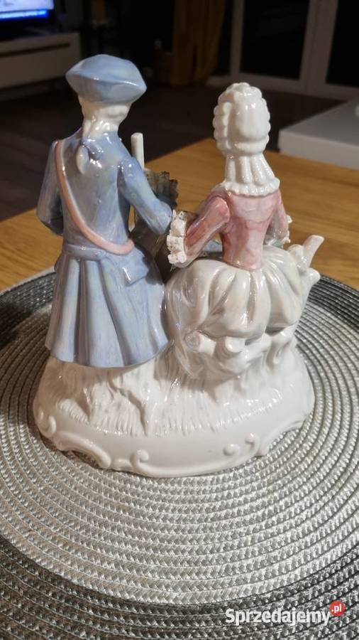 Figurka Porcelanowa Para Królewska Dekoracje i ozdoby wielkopolskie Wola Podłężna