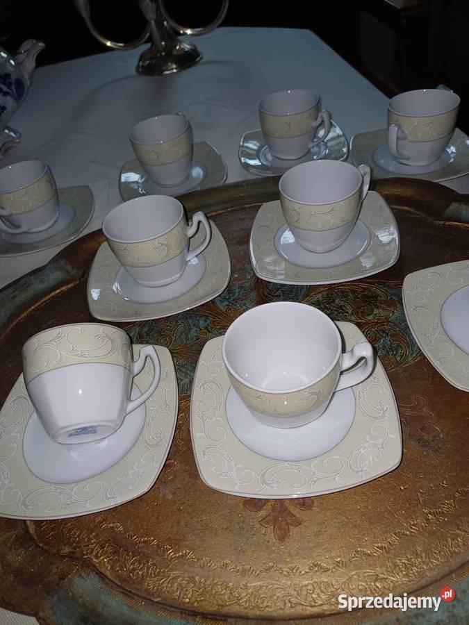 Filizanki z talerzykami do espresso nowe Stronie Śląskie