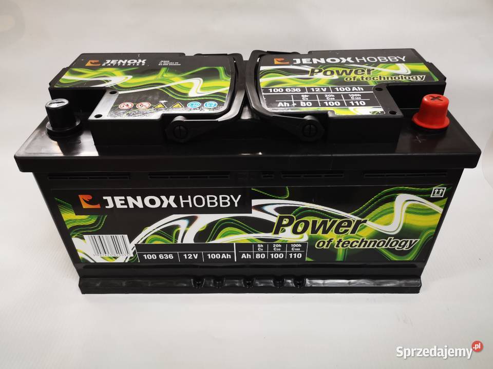 Akumulator Jenox Hobby Power 100Ah łódzkie Pabianice