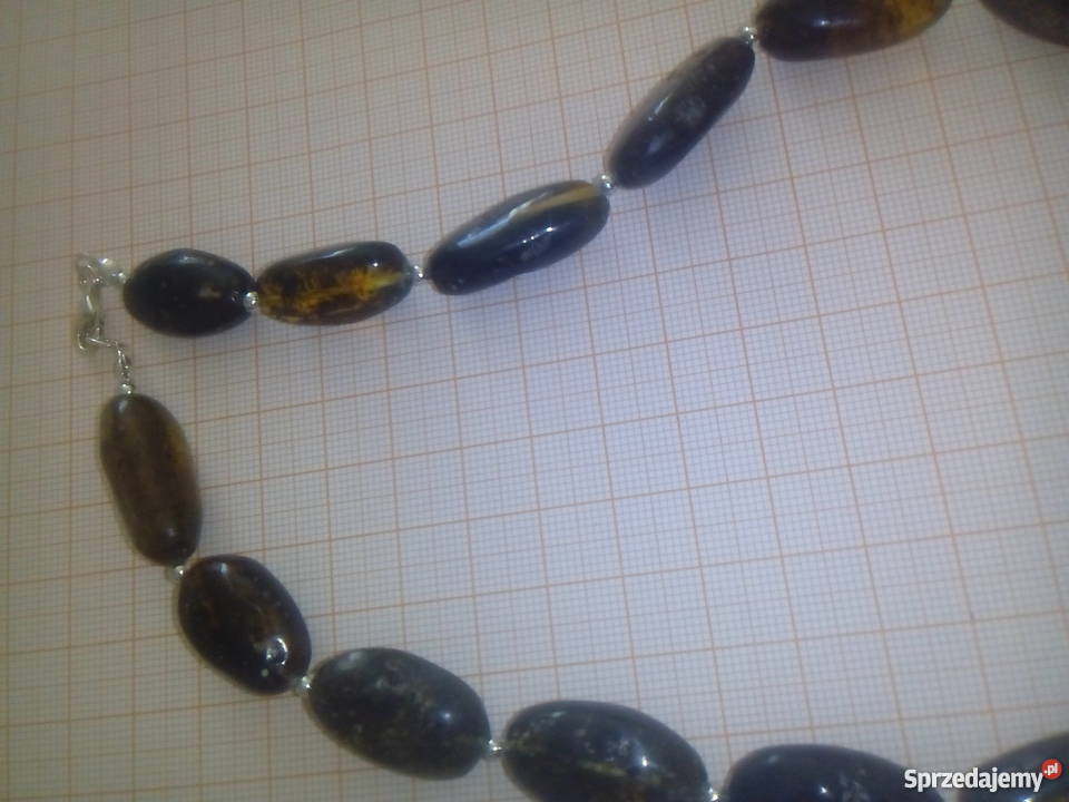 Naszyjnik bursztyn 30gram Białystok