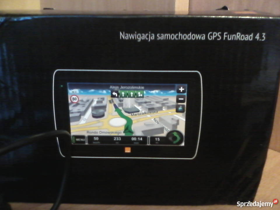 Nawigacja samochodowa GPS FunRoad 43 Albigowa