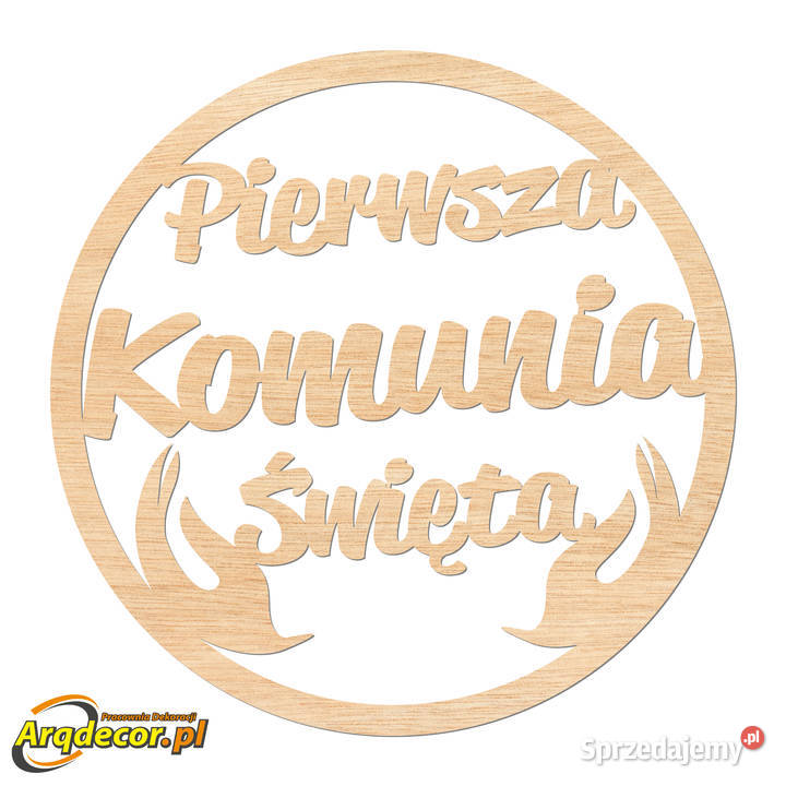 Koło Pierwsza Komunia 74 Dekoracje na Pierwszą Pozostałe Dębna sprzedam