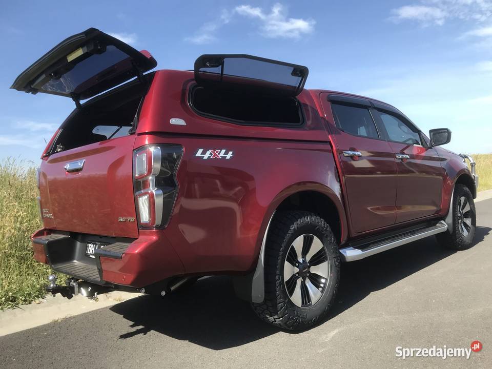 Zabudowa Isuzu HARDTOP 4x4 Szyby PODNOSZONE Pasłęk