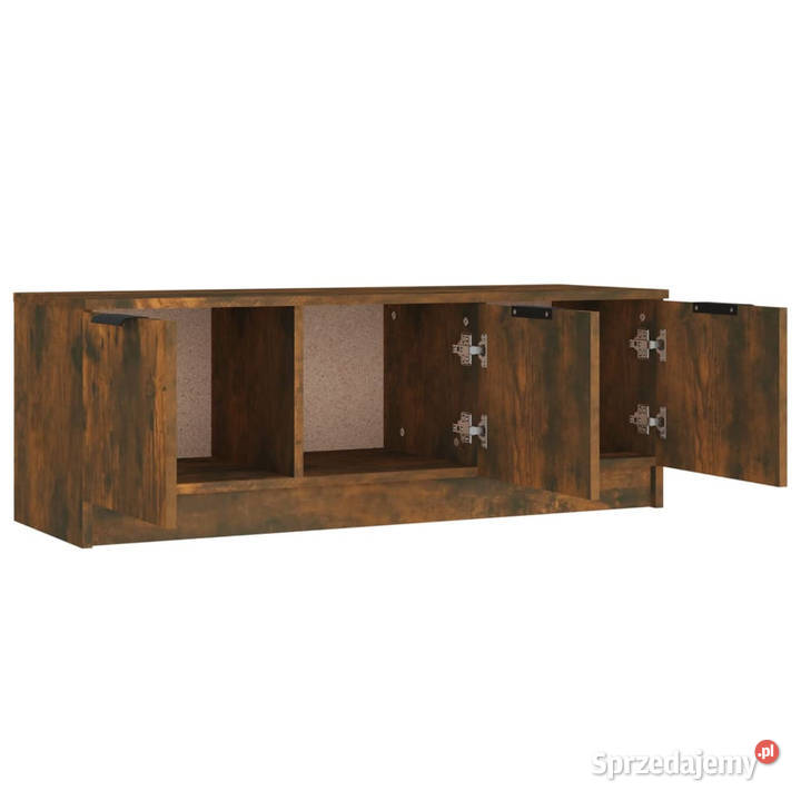 Szafka pod TV przydymiony dąb 197x35x52 WM817081