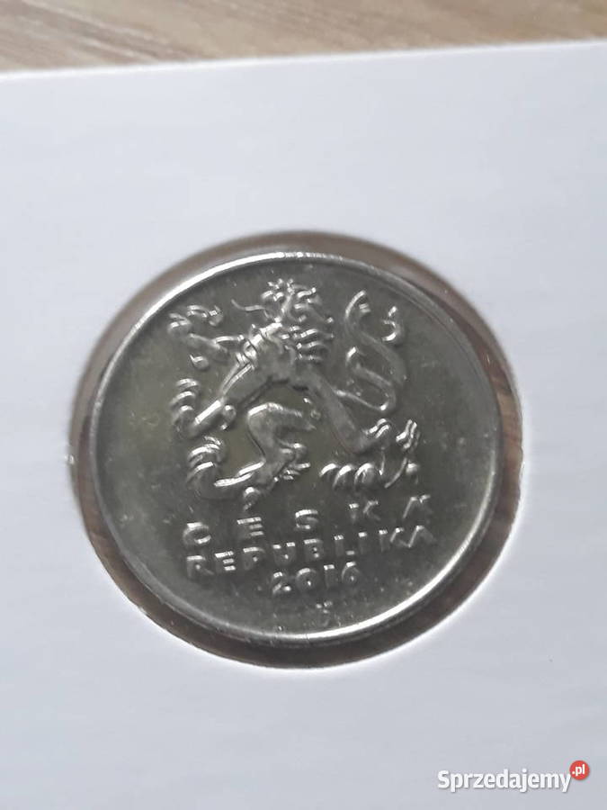 5 Koron Republika Czeska 2016 r Numizmatyka