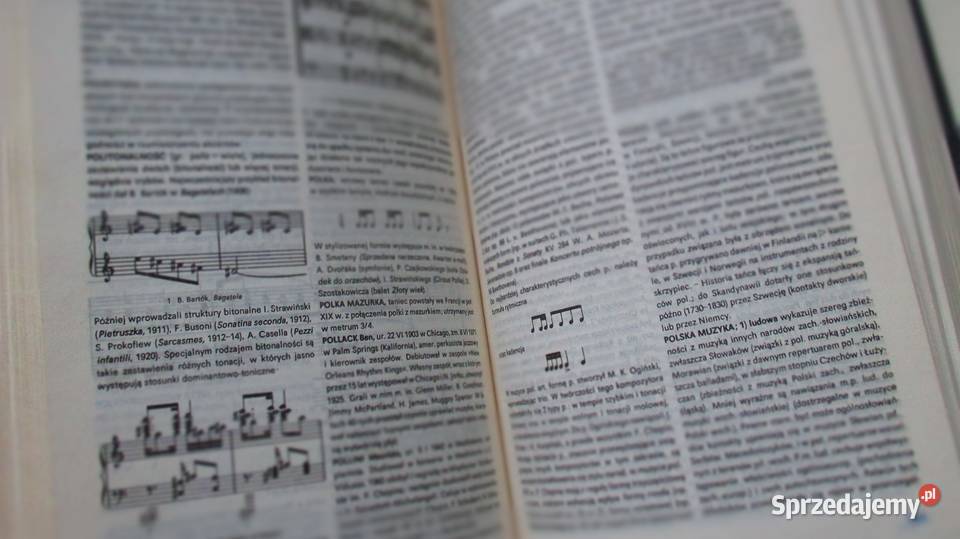 Mała Encyklopedia Muzyki muzyka nuty Chopin łódzkie Łódź
