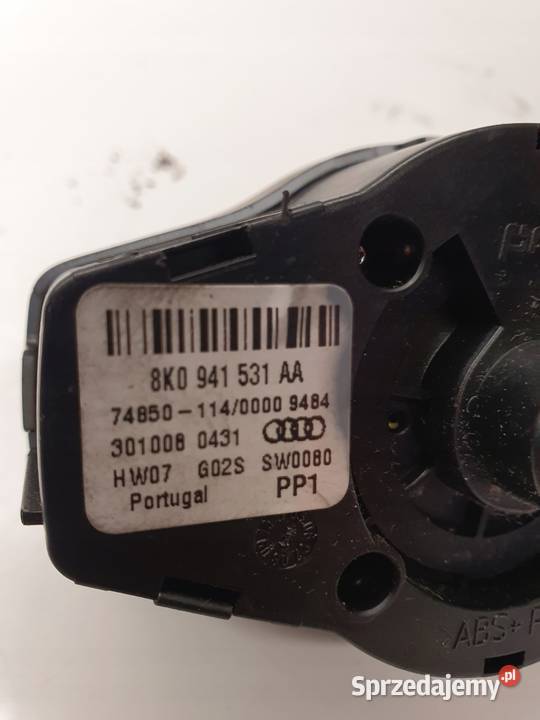 WŁĄCZNIK PRZEŁĄCZNIK ŚWIATEŁ AUDI A4A5 Przystajń