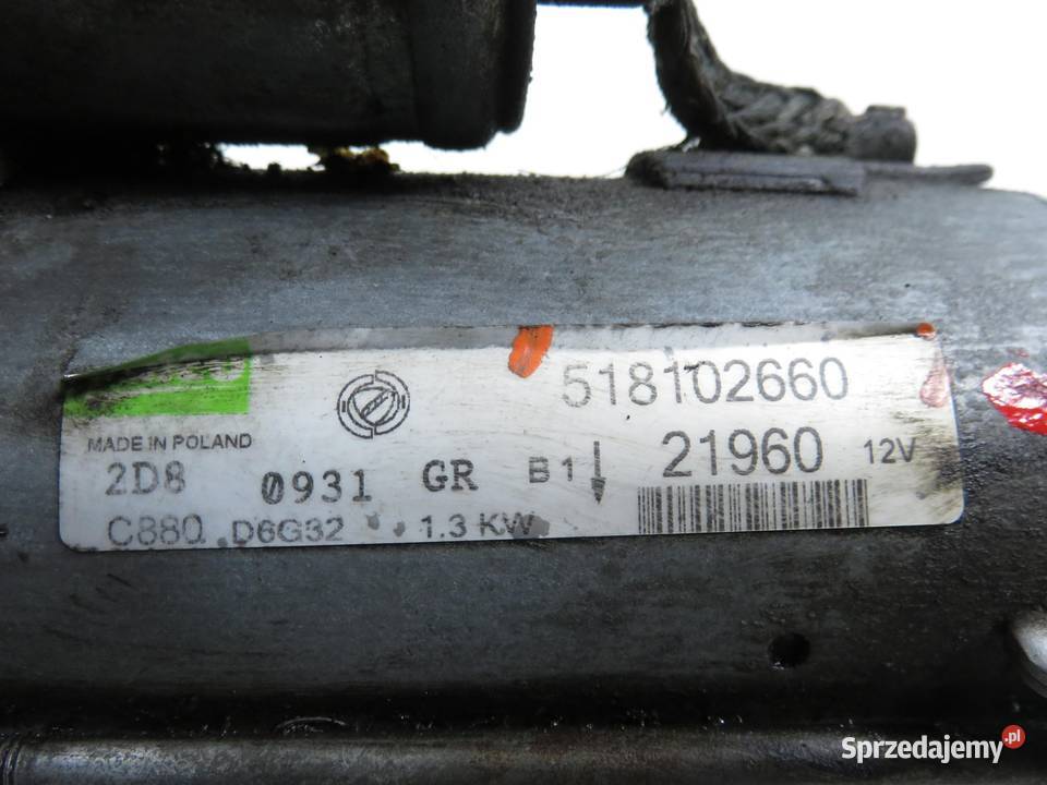 ROZRUSZNIK FIAT PANDA II 13 D Multijet 518102660