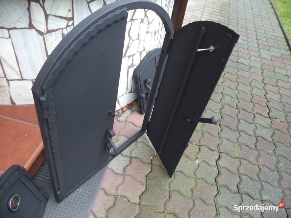 Drzwiczki łukowe wędzarnia palenisko piec