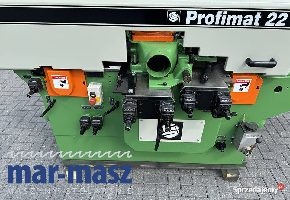 Strugarka czterostronna WEINIG Profimat 22N Sierakowska Huta