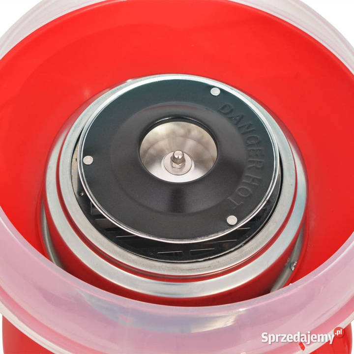 Maszynka do waty cukrowej 480 W czerwona WM50511 Warszawa