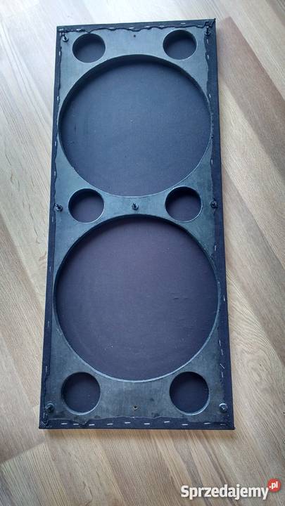 Skrzynia basowa na dwa glosniki 12