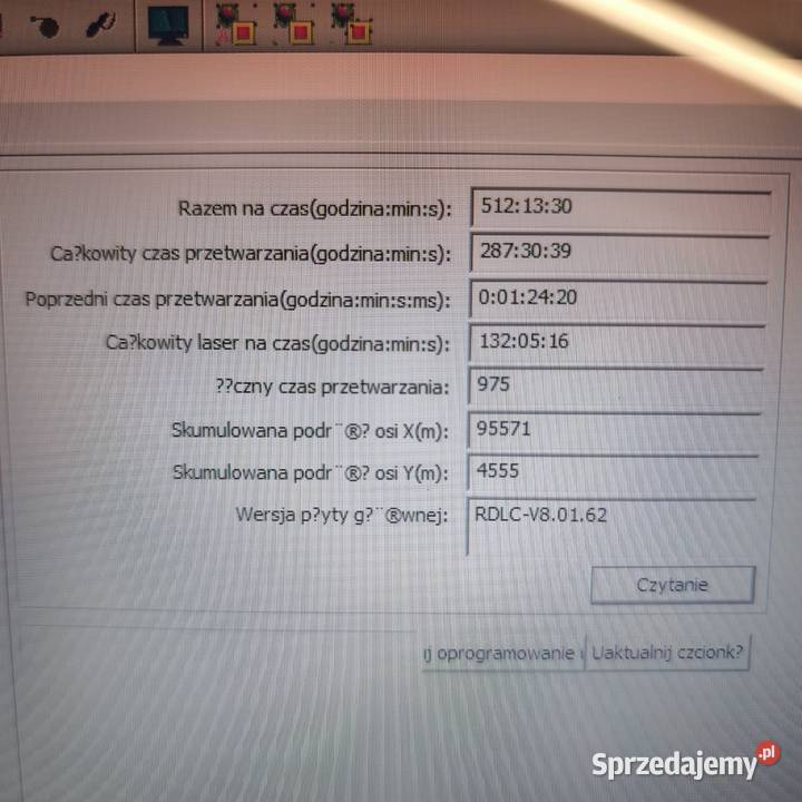 Ploter laserowy co2 60W 600x400 Ruida pomorskie Gdańsk