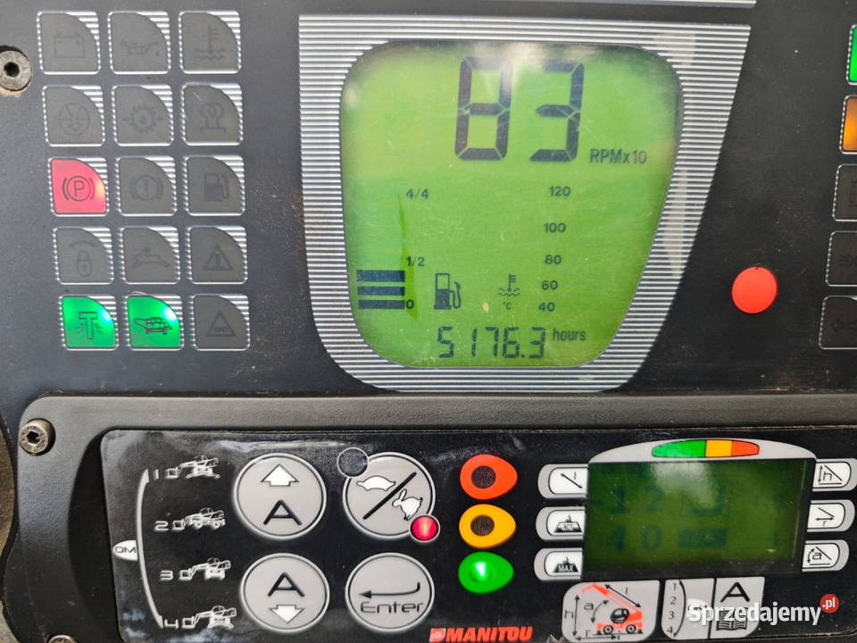 Ladowarka Teleskopowa Manitou Koła Warszawa