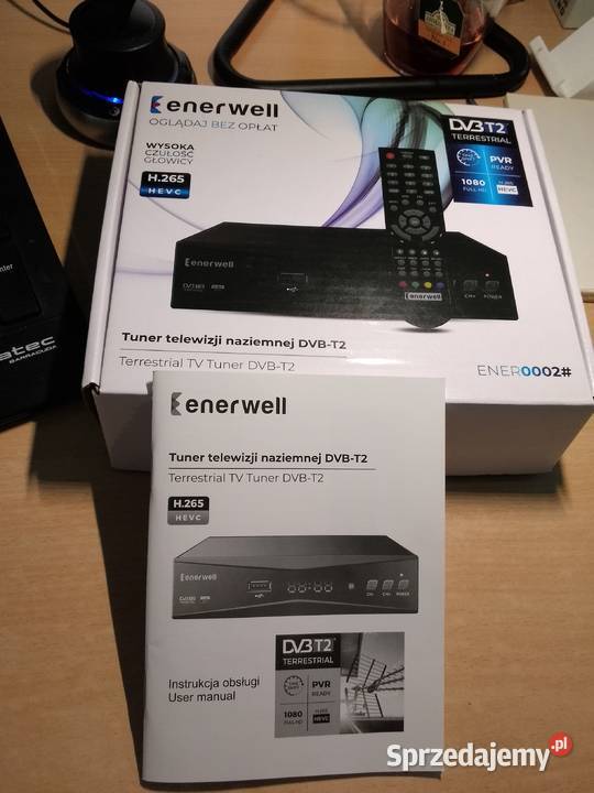 Tuner telewizji naziemnej DVBT2 ENERWELL Pozostałe Katowice