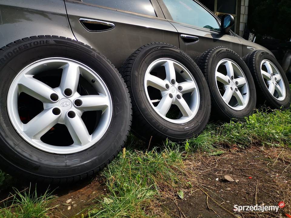 Alufelgi 17 5x1143 hyundai santa fe ix35 tucson Samochodowe Rzeszów sprzedam