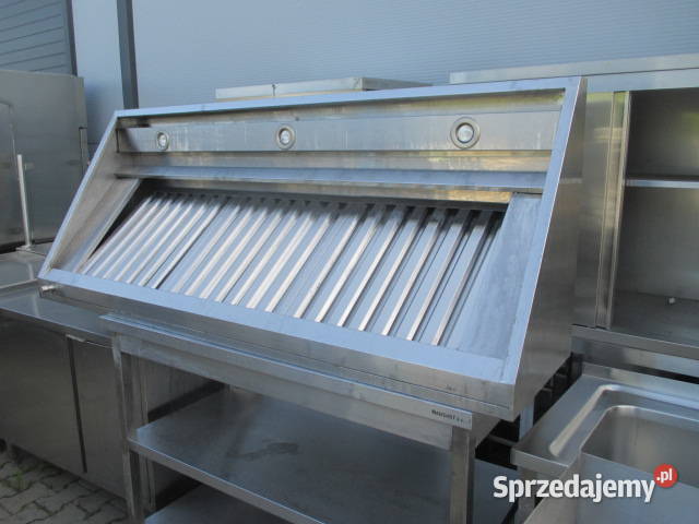 OKAP GASTRONOMICZNY SKOŚNY Z FILTRAMI I Gastronomia Ostrów Wielkopolski