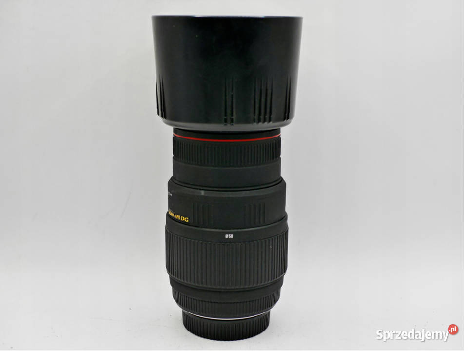 Obiektyw Sigma 70300mm F456 APO DG Macro Rumia