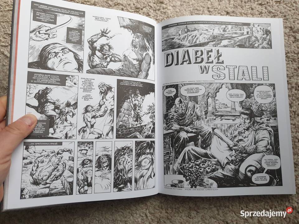 CONAN BARBARZYŃCA kolekcja tom 6 Ludzie Czarnego Gdynia
