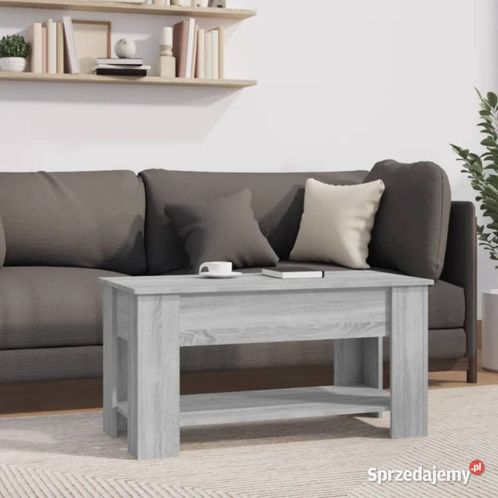 Stolik kawowy szary dąb sonoma 101x49x52 Warszawa