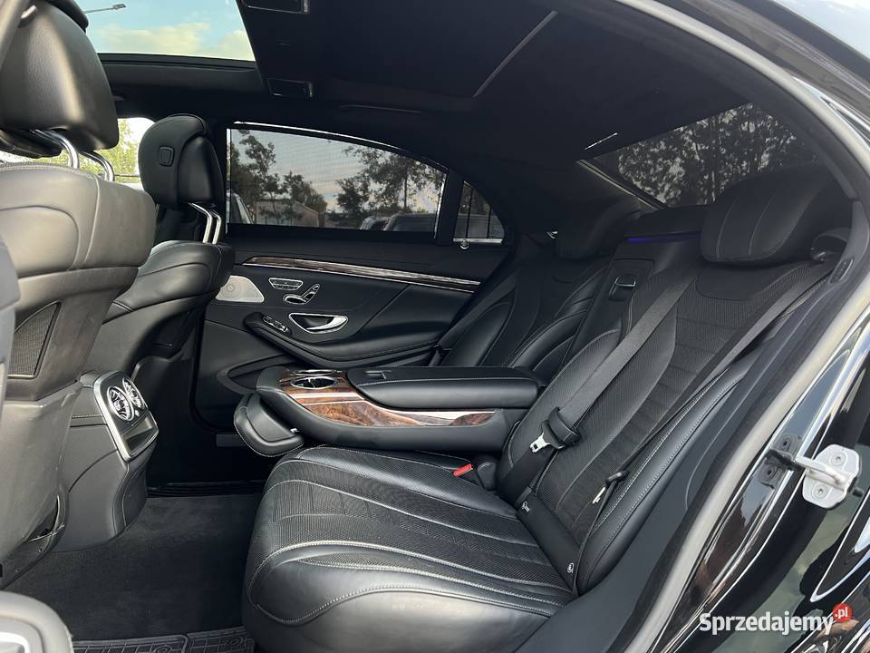 MercedesBenz S 63 AMG 2015 elektryczne szyby mazowieckie Warszawa