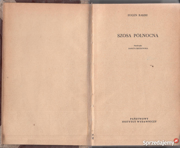 02659 SZOSA PÓŁNOCNA EUGEN BARBU małopolskie Czyrna