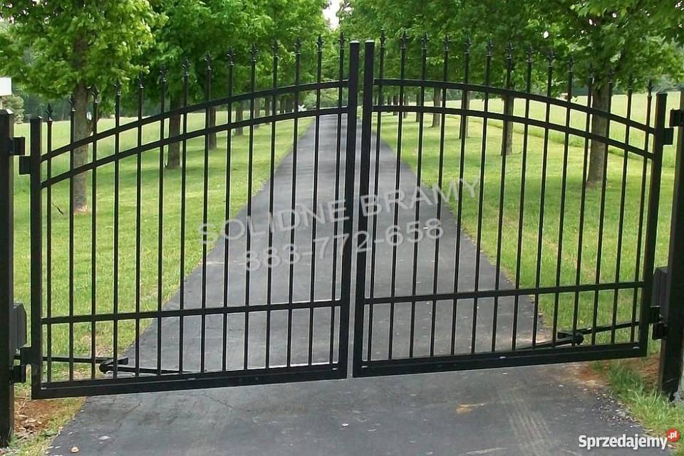 Brama dwuskrzydłowa rozwierna 400 KOMPLET Materiały budowlane mazowieckie Warszawa sprzedam