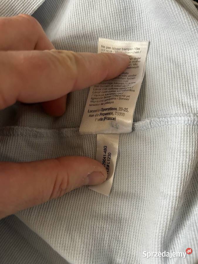 Koszulka polo LACOSTE XL Nowa OKAZJA Rozmiar XL Odzież codzienna Zamość