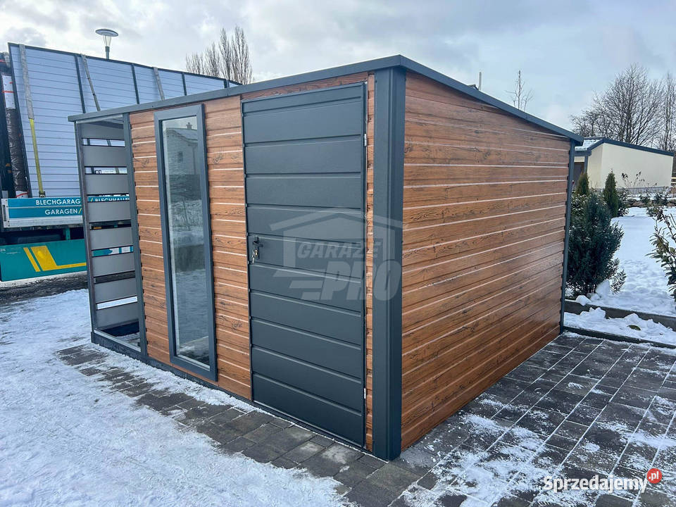Schowek domek ogrodowy 25x3 m wiata 1m drzwi Domki narzędziowe Jelenia Góra