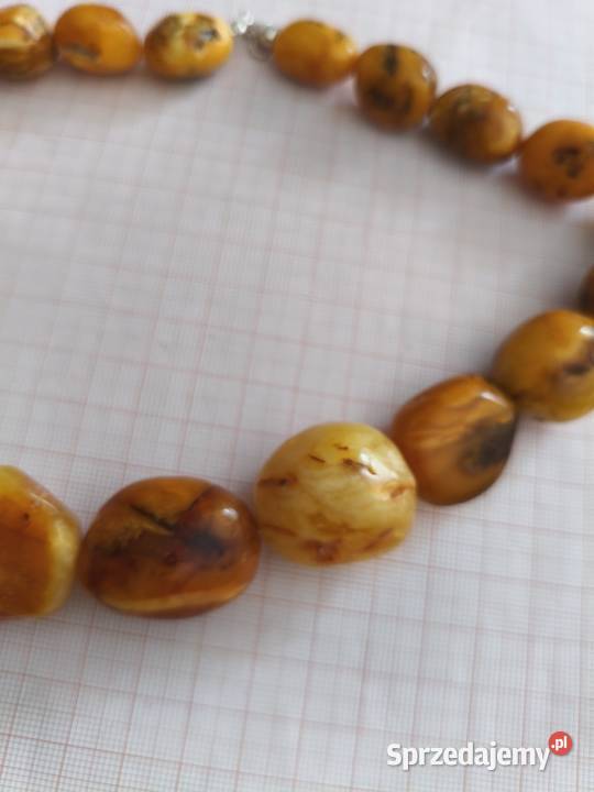 Naszyjnik Bursztyn Vintage Białystok