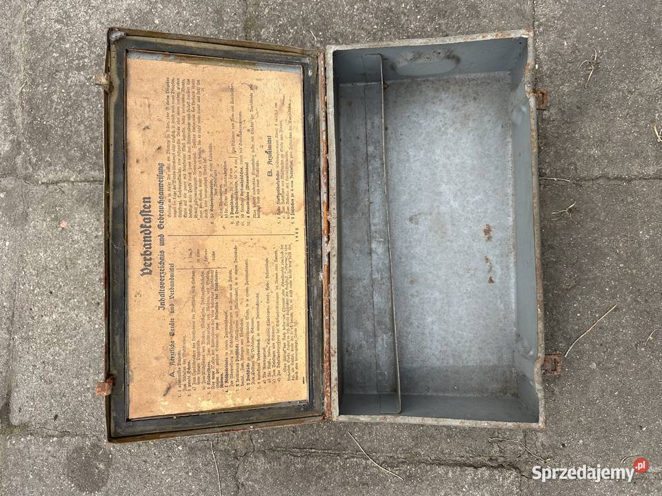 Apteczka niemiecka 1942 Poznań