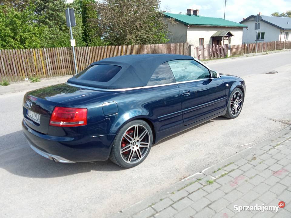Audi a4 b6 cabrolet LPG Samochody osobowe Nowe Miasto Lubawskie sprzedam