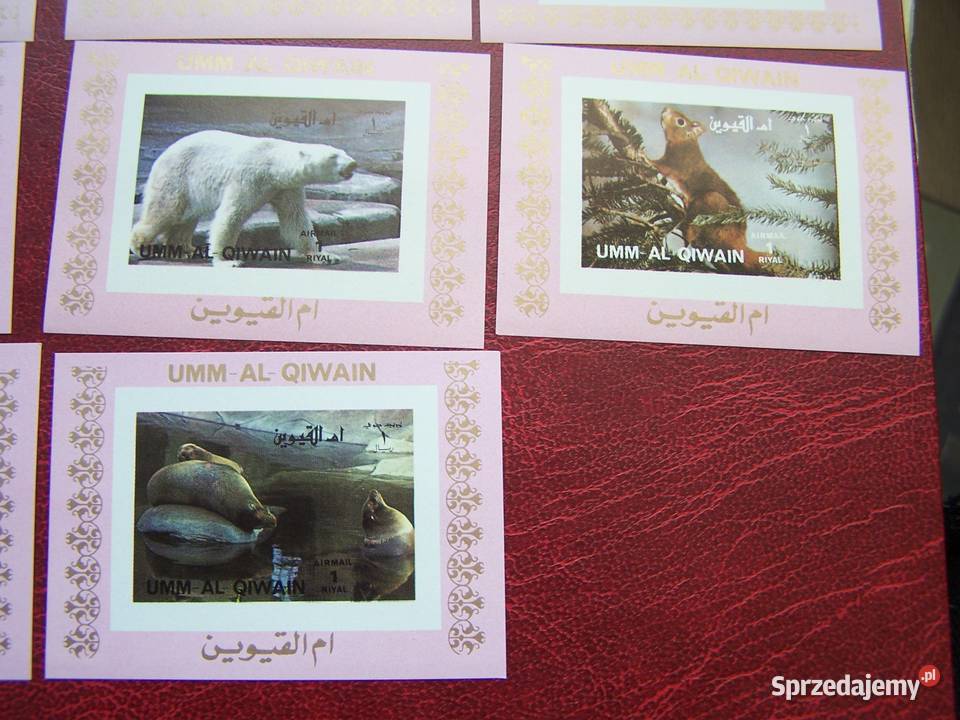 Umm Al Quiwain ZEA MNH Dzikie Zwierzęta 4