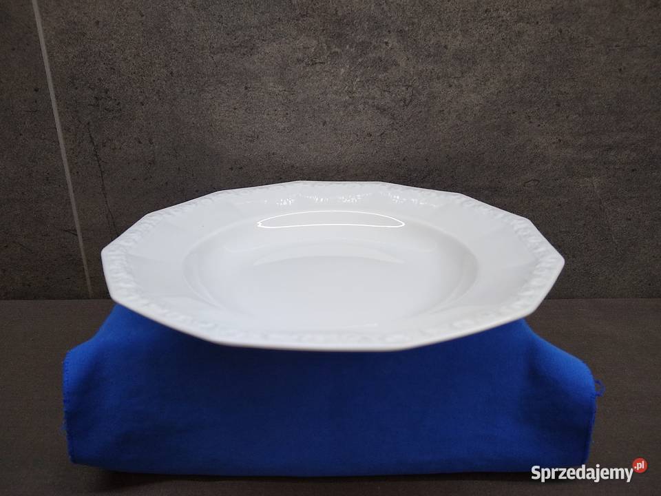 Talerz głęboki Rosenthal Biała Maria 25 Kalisz