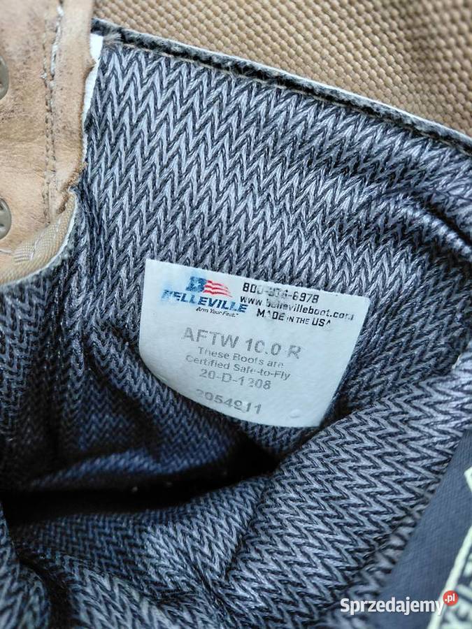 Buty Belleville AFTW Goretex 10R coyote dolnośląskie Wrocław