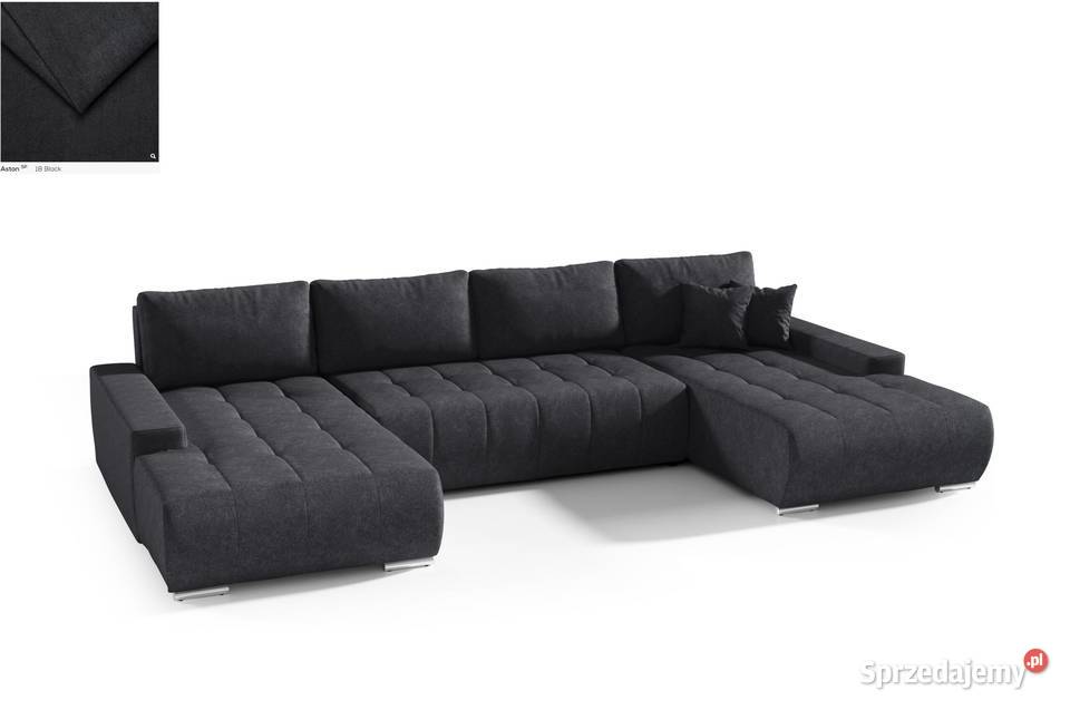 Duży narożnik rozkładany kanapa funkcja Wrocław